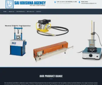 Saikrishnaagency.com(Sai Krishna Agency) Screenshot