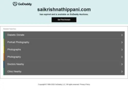 Saikrishnathippani.com(Saikrishnathippani) Screenshot
