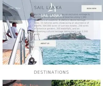 Sail-Lanka-Charter.com(Sail Lanka) Screenshot