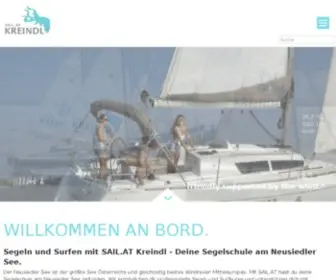 Sail.at(Segelschule Kreindl am Neusiedlersee) Screenshot