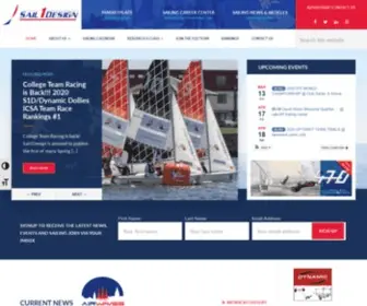 Sail1Design.com(Sailing Career Center) Screenshot