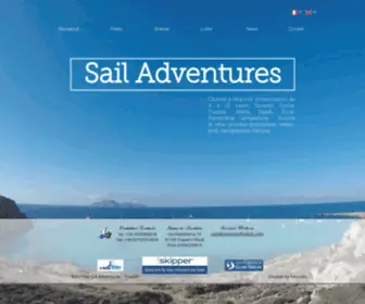 Sailadventures.com(Charter A Vela) Screenshot