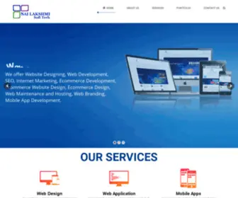 Sailakshmisofttech.com(Sai Lakshmi soft tech) Screenshot