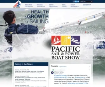 Sailamerica.com(Sail America) Screenshot