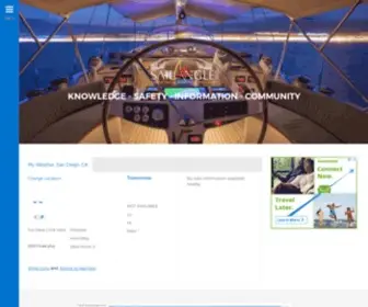 Sailangle.com(The Ultimate Online Boating Community) Screenshot