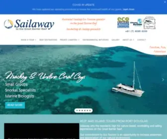 Sailawayportdouglas.com(Our focus) Screenshot