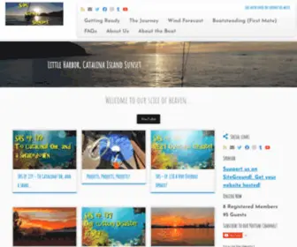 Sailbeforesunset.com(Sail south until the coconut oil melts) Screenshot