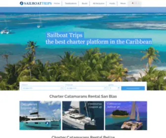 Sailboattrips.com(San Blas Islands) Screenshot