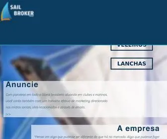 Sailbroker.com.br(Início) Screenshot
