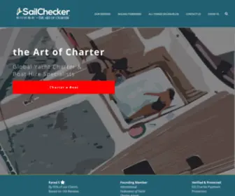 Sailchecker.com(Independent Global Yacht Charter Advisory Service) Screenshot