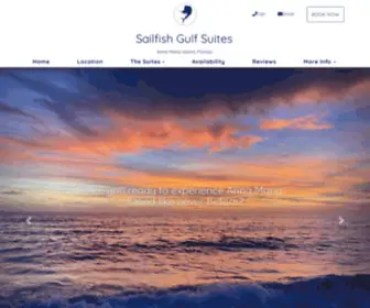 Sailfishgulfsuitesami.com(Sailfish Gulf Suites) Screenshot