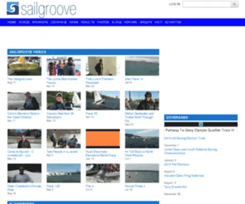Sailgroove.org(Sailgroove) Screenshot