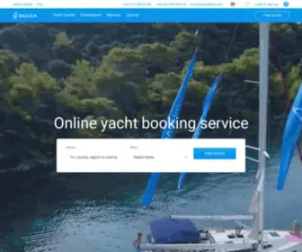 Sailica.com(Yacht Charter) Screenshot