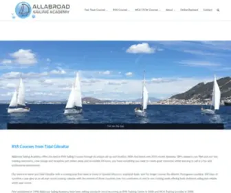 Sailing.gi(RYA Courses from Gibraltar) Screenshot