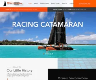 Sailingborabora.com(CATAMARAN SAILING EXCURSIONS) Screenshot