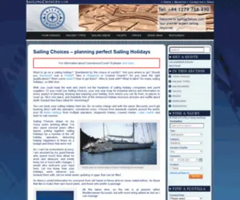 Sailingchoices.com(Sailing Choices) Screenshot