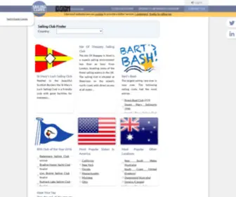 Sailingclubs.com(Sailing Clubs) Screenshot