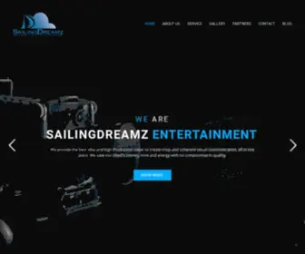 Sailingdreamz.com(SailingDreamz Entertainment) Screenshot