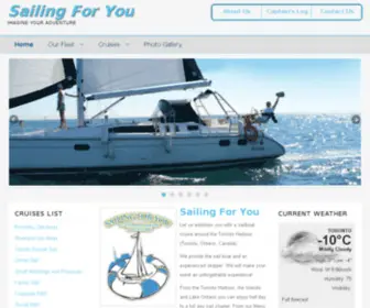 Sailingforyou.ca(Sailing) Screenshot