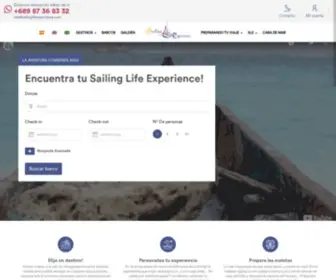 Sailinglifeexperience.com(Sailing Life Experience) Screenshot