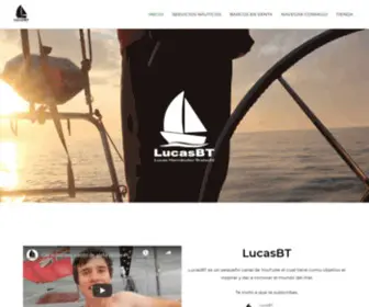 Sailinglucasbt.com(INICIO) Screenshot