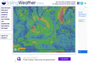 Sailingweatheronline.com(Sailing Weather Online) Screenshot