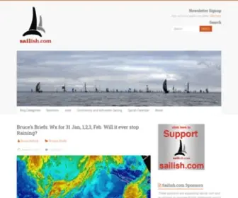 Sailish.com(Sailing on the Salish Sea) Screenshot
