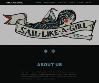 Saillikeagirl.us(Sail Like a Girl) Screenshot