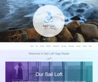 Sailloftyoga.com(Sail Loft Yoga) Screenshot