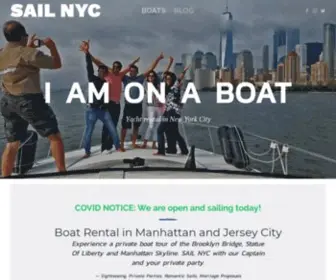 Sailnyc.com(SAIL NYC) Screenshot