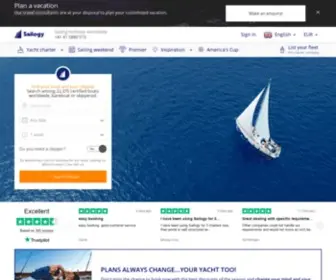 Sailogy.com(Online Yacht Charter for the Best Sailing Holidays) Screenshot