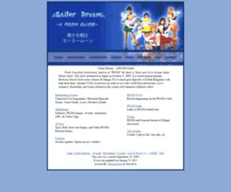 Sailordream.com(Sailor Dream) Screenshot