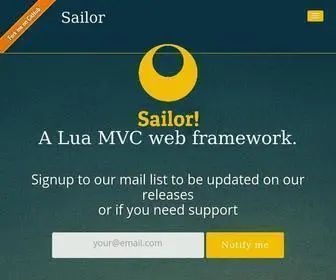 Sailorproject.org(Sailor Project) Screenshot
