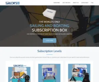 Sailorsbox.com(Sailor's Box) Screenshot