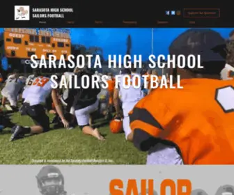 Sailorsfootball.org(Sarasota High School Sailors Football) Screenshot