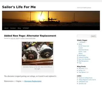 Sailorslifeforme.com(Sailor's Life For MeCal 39 MkII SailboatSailor's Life For Me) Screenshot