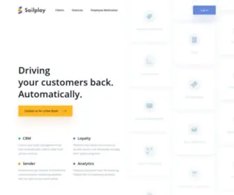 Sailplay.com(Sailplay B2C marketing automation platform) Screenshot