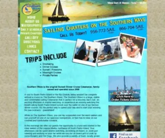 Sailspi.com(Dinner Cruise South Padre Island) Screenshot