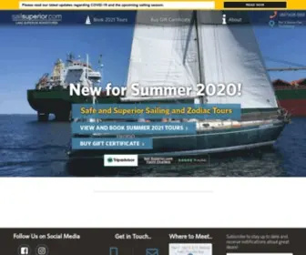 Sailsuperior.com(Sail Superior) Screenshot