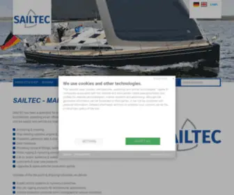 Sailtec.de(Yachtzubhör. Lewmar) Screenshot