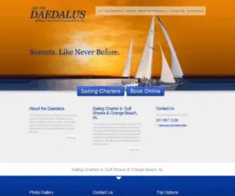 Sailthedaedalus.com(Sailing Trips) Screenshot