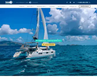 Sailtmm.com(TMM Yacht Charters) Screenshot