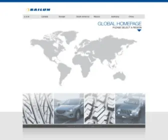 Sailuntire.com(Sailun Tire Global) Screenshot