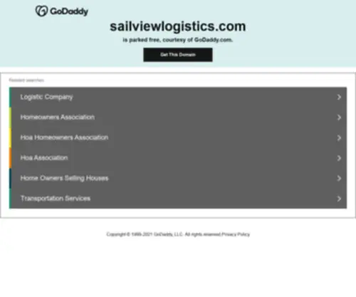 Sailviewlogistics.com(Sailviewlogistics) Screenshot