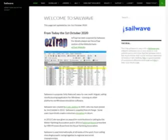 Sailwave.com(Sailing results and scoring software) Screenshot