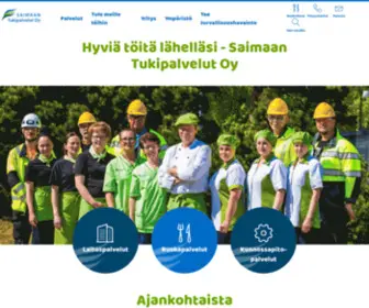 Saimaantukipalvelut.fi(Saimaan Tukipalvelut) Screenshot