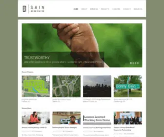 Sain.com(Our goal at Sain Associates) Screenshot