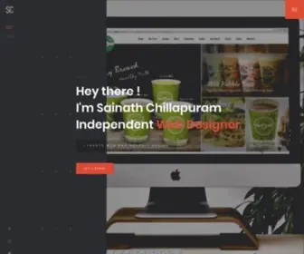 Sainathchillapuram.com(Sainath Chillapuram Creative Freelance Web Designer) Screenshot