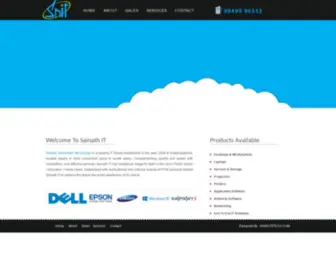 Sainathit.com(SAINATH INFORMATION TECHNOLOGY) Screenshot