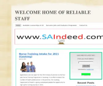 Saindeed.com(2014 bursaries) Screenshot